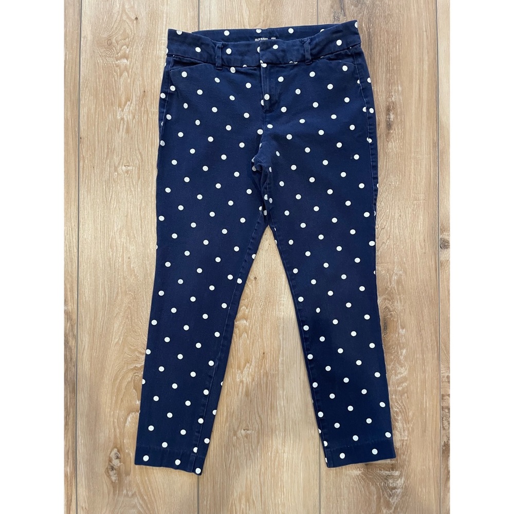 Old Navy Polka Dot Pixie Ankle Pants